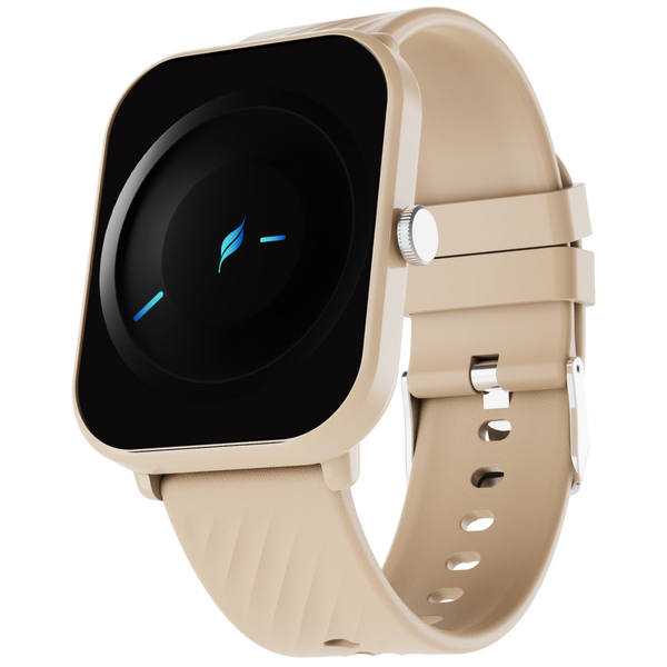 LEAF WATCH X121 WIRELESS BT CALLING SMART WATCH-CHAMPAGNE GOLD