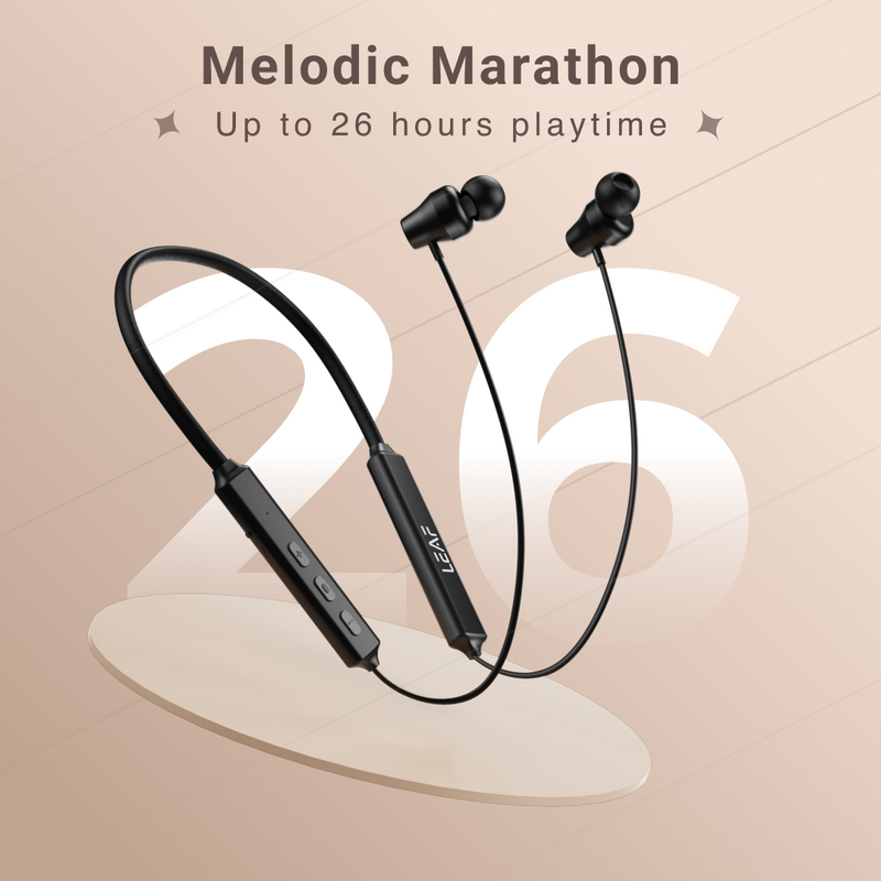 Combo : 2 x LEAF RUSH X168 WIRELESS EARPHONES (CARBON BLACK)